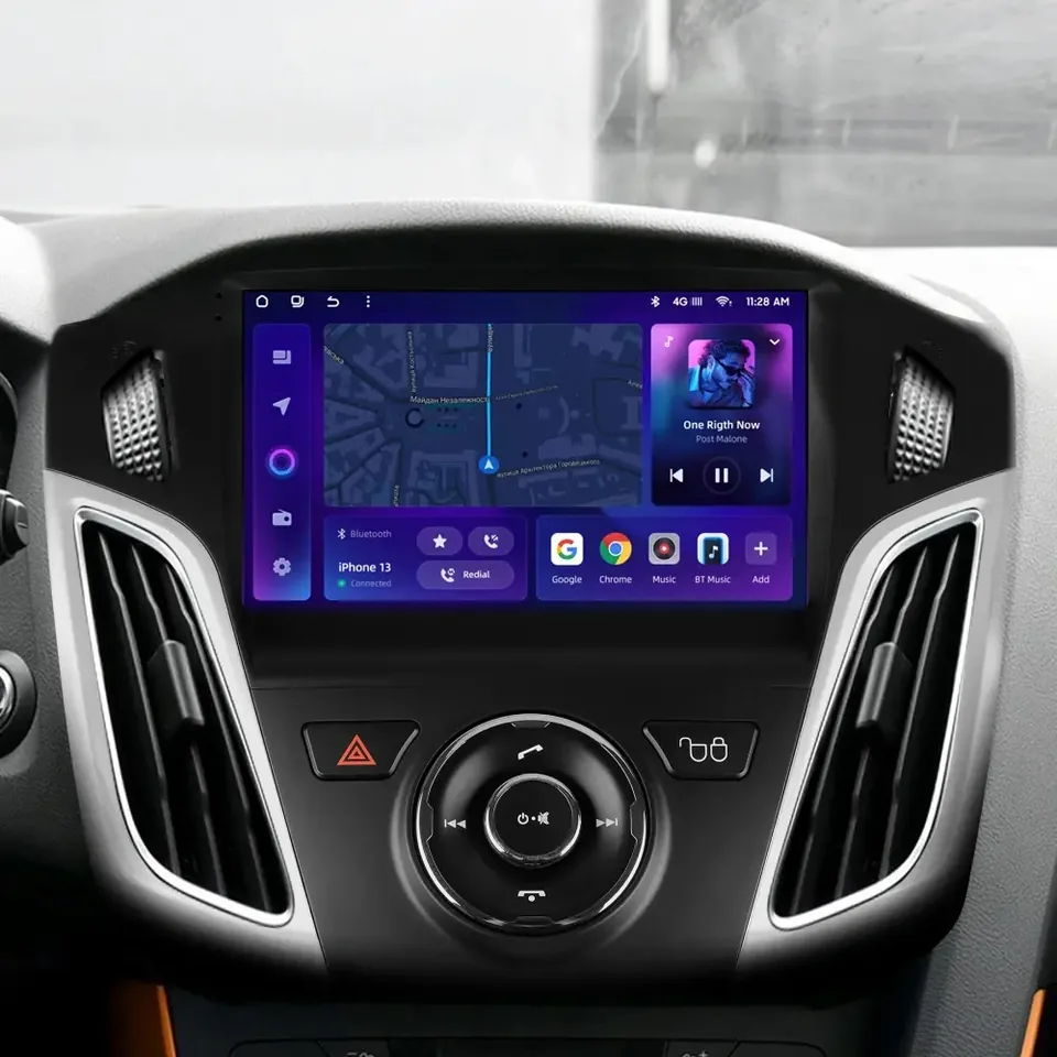 Navigatie Auto MOSS M2 Ford Focus 3 2010-2018 4+64GB 9" IPS Octa-core 1.6Ghz, Android 4G Bluetooth 5.1 DSP, imagine produs