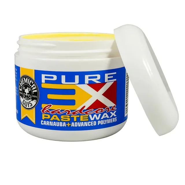 Ceara auto solida ChemicalGuys Pure 3X Hardcore Carnauba Paste Wax, 226 ml, imagine produs
