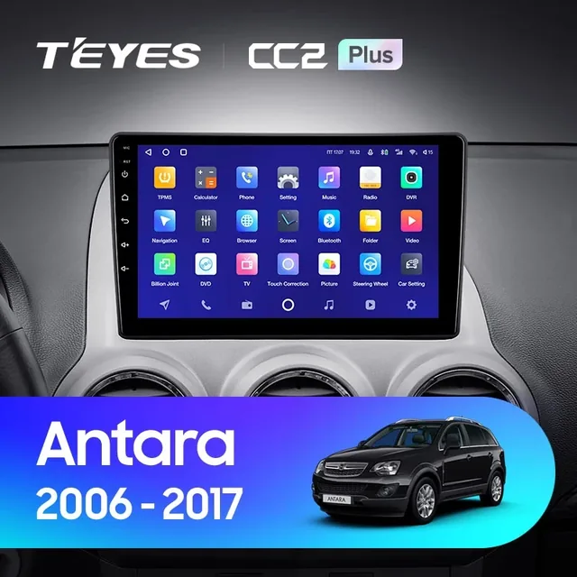 Navigatie Auto Teyes CC3L Opel Antara 2006-2017 4+32GB 9" IPS Octa-core 1.6Ghz, Android 4G Bluetooth 5.1 DSP, imagine produs