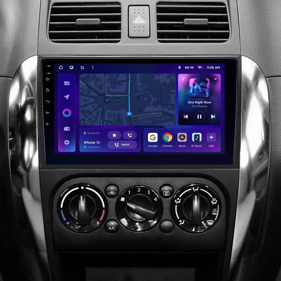 Navigatie Auto MOSS M2 Suzuki SX4 1 2006-2014 4+64GB 9" IPS Octa-core 1.6Ghz, Android 4G Bluetooth 5.1 DSP, imagine produs