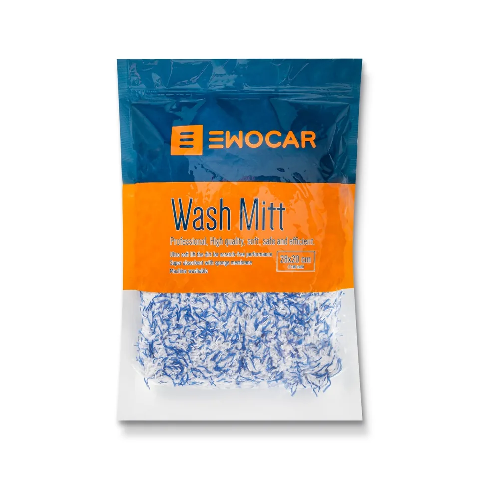 Manusa microfibre samponare EWOCAR Microfiber WashMitt, imagine produs