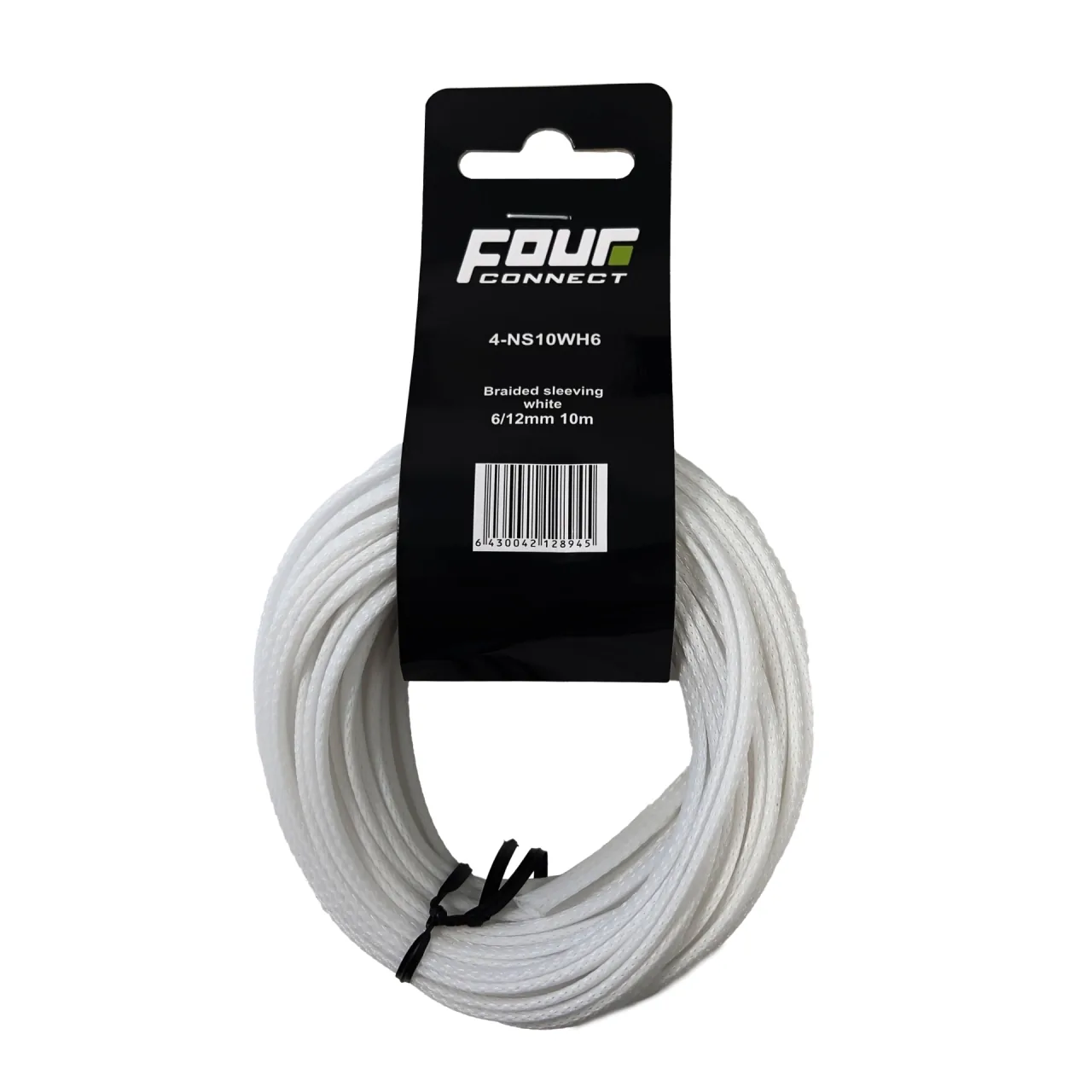 Tresa Cablu FOUR Connect 4-NS10WH6, 10 M, Alb, 6/12 mm, imagine produs