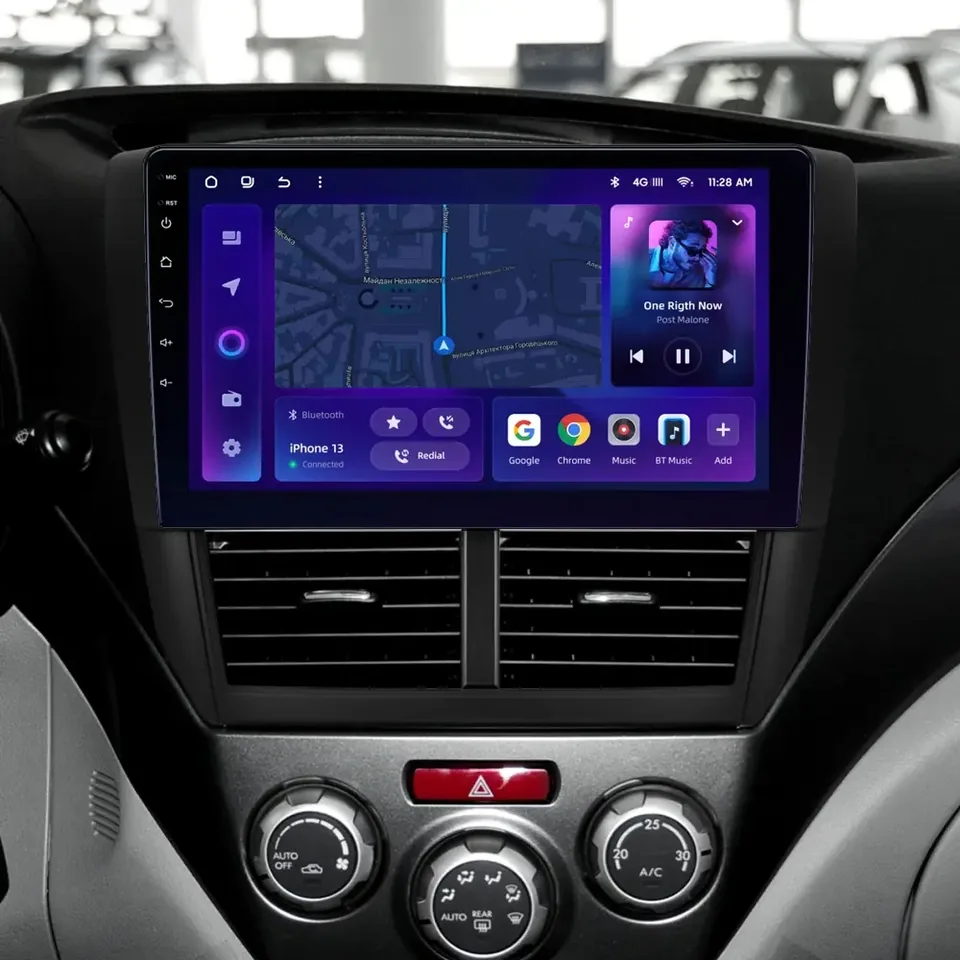 Navigatie Auto MOSS M2 Subaru Forester 3 2007-2013 4+32GB 9" IPS Octa-core 1.6Ghz, Android 4G Bluetooth 5.1 DSP, imagine produs