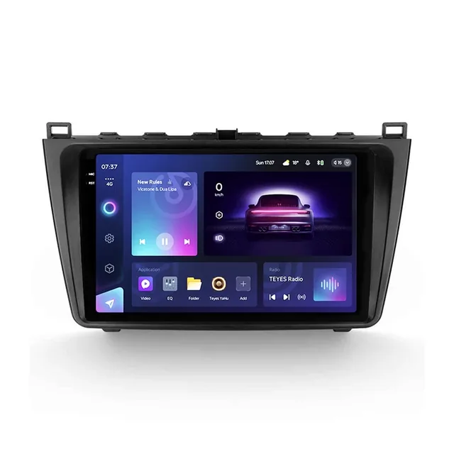 Navigatie Auto Teyes CC3 2K 360° Mazda 6 2007-2012 6+128GB 9.5" QLED Octa-core 2Ghz, Android 4G Bluetooth 5.1 DSP, imagine produs