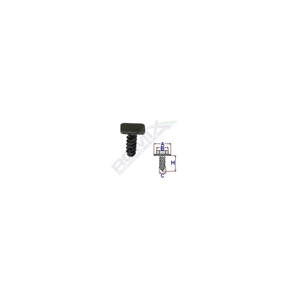 Clips Fixare Elemente Exteriorare Pentru Opel 5.2X15Mm Negru Set 10 Buc, imagine produs