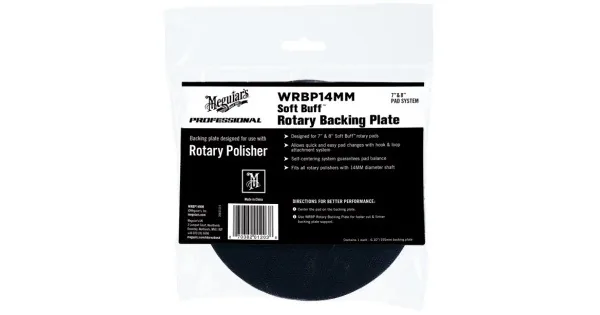 Taler masina de polishat pentru rotativa - Meguiar's Soft Buff Rotary Backing Plate, 155mm, imagine produs