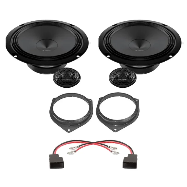 Pachet difuzoare auto Audison Prima dedicat usi fata Toyota Avensis 2003-2009, RMS 100W, imagine produs