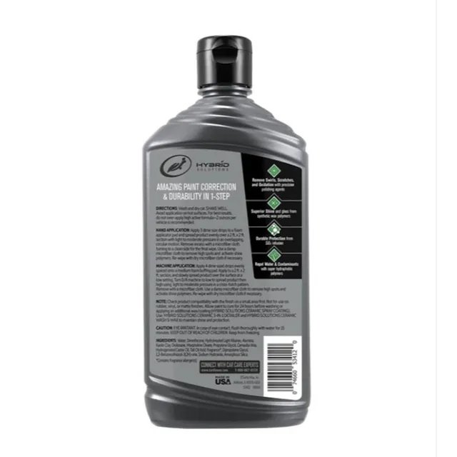 Polish Si Ceara Ceramica Hybrid Solutions Turtle Wax 500 Ml, imagine produs