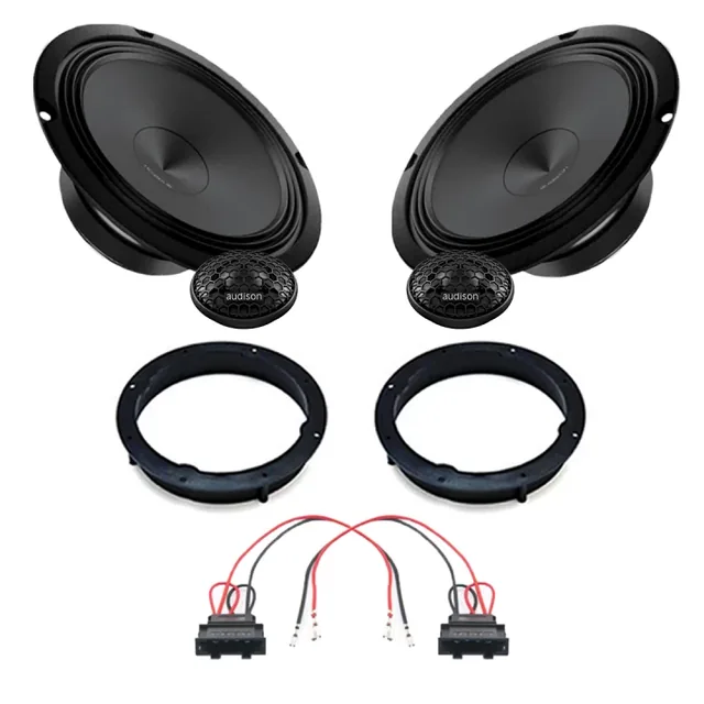 Pachet difuzoare auto Audison Prima dedicat usi fata Skoda Fabia 2014-2021, RMS 100W, imagine produs