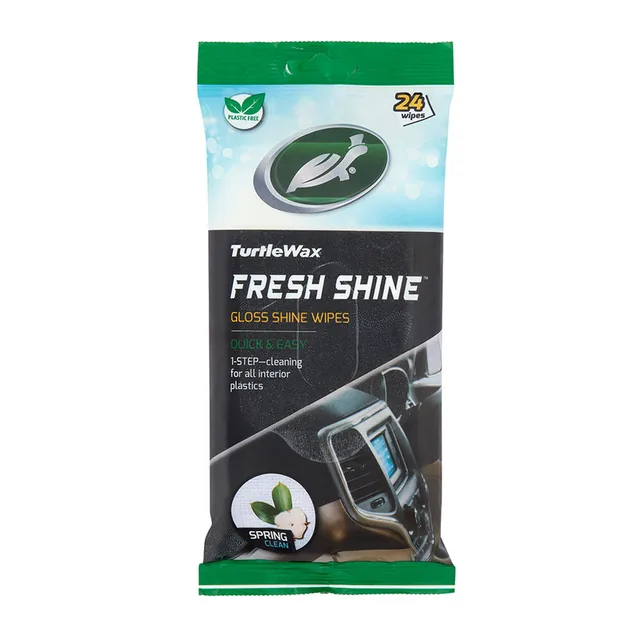 Servetele Umede Bord Efect Lucios 24 Buc Turtle Wax, imagine produs