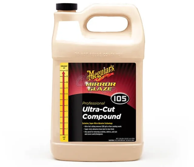 Pasta polish abraziv 3.78L - Mirror Glaze Ultra cut Compound Meguiar's M10501, imagine produs