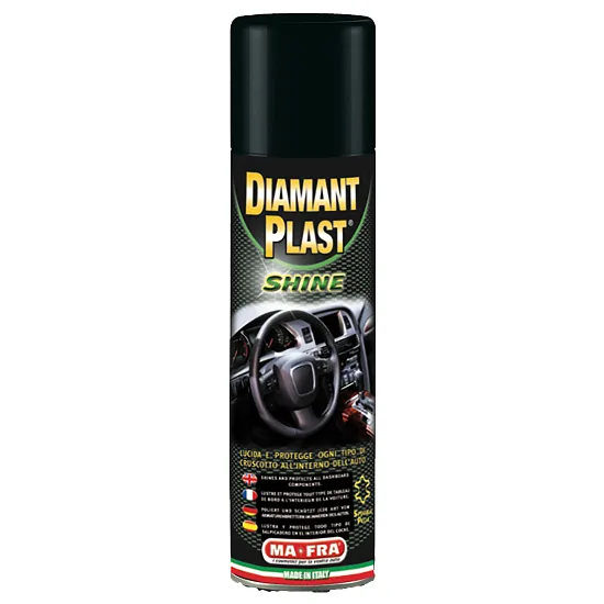 Spray bord si piele cu efect lucios Ma-Fra Diamant Plast Shine, 500ml, imagine produs