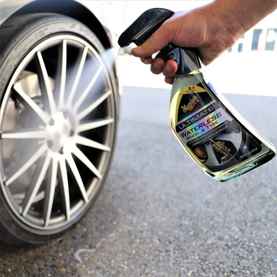 Solutie curatare jante si anvelope Meguiar's Ultimate Waterless Wheel & Tire, 709ml, imagine produs