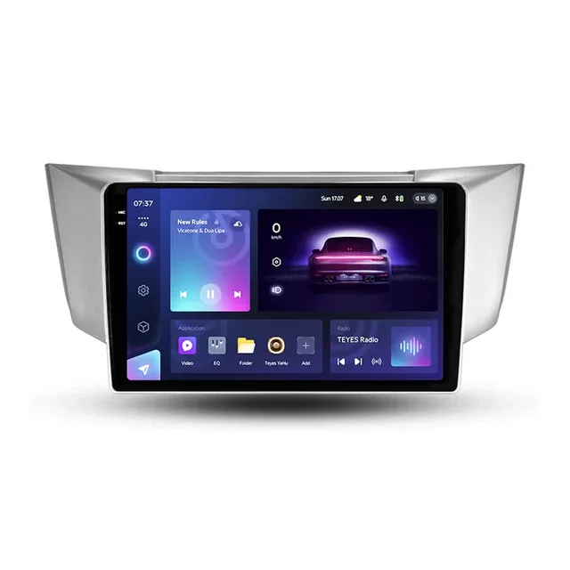 Navigatie Auto Teyes CC3 2K 360° Lexus RX 2003-2009 6+128GB 9.5" QLED Octa-core 2Ghz, Android 4G Bluetooth 5.1 DSP, imagine produs