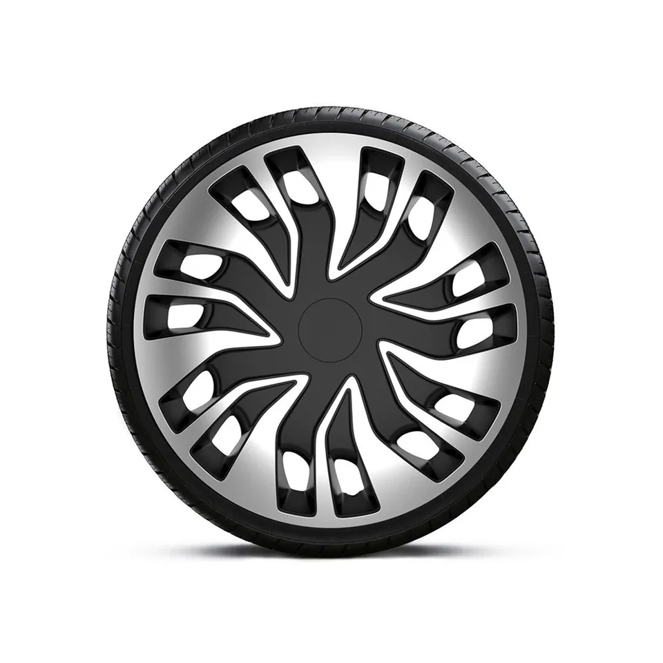 Set Capace Roti 16` Silver-Black Fast Van, imagine produs