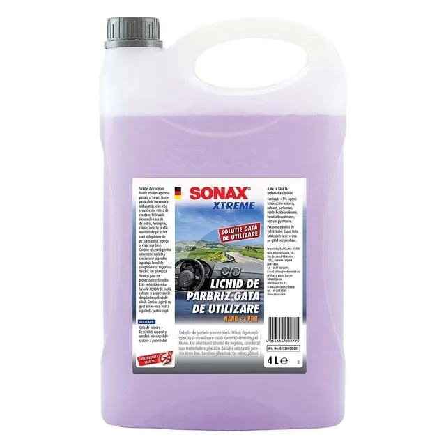 Lichid parbriz pentru vara Sonax Xtreme 4L, 272405, imagine produs