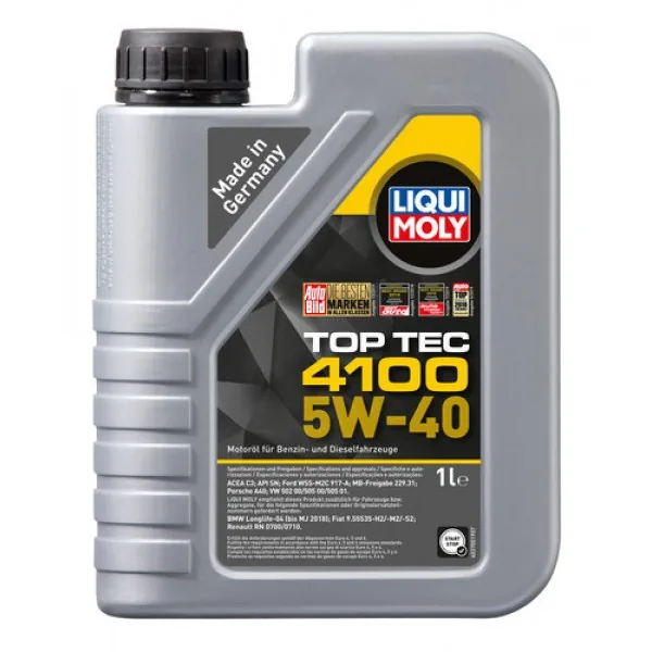 Ulei motor Liqui Moly Top Tec 4100 5W-40 1L, imagine produs