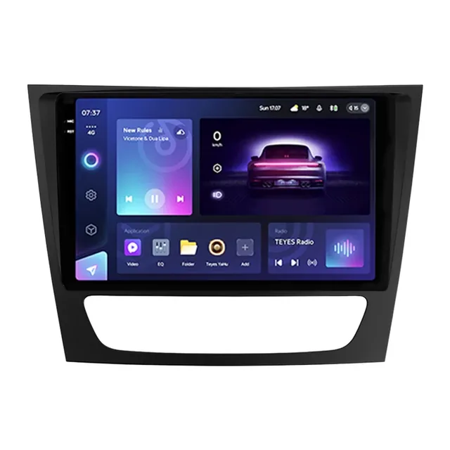 Navigatie Auto Teyes CC3 2K 360 Mercedes-Benz E Class W211 2002-2009 6+128GB 9.5" QLED Octa-core 2Ghz Android 4G Bluetooth 5.1 DSP, imagine produs