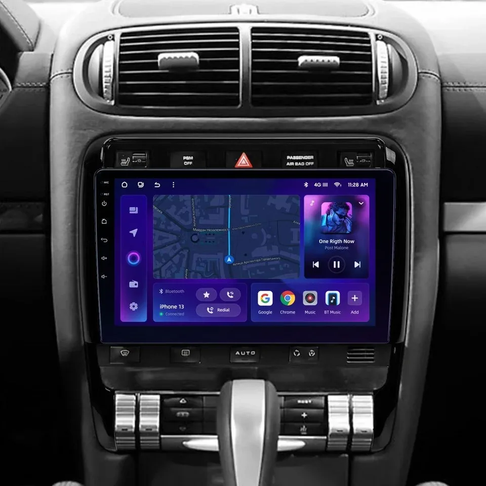 Navigatie Auto MOSS M2 Porsche Cayenne 2002-2010 4+32GB 9" IPS Octa-core 1.6Ghz, Android 4G Bluetooth 5.1 DSP, imagine produs
