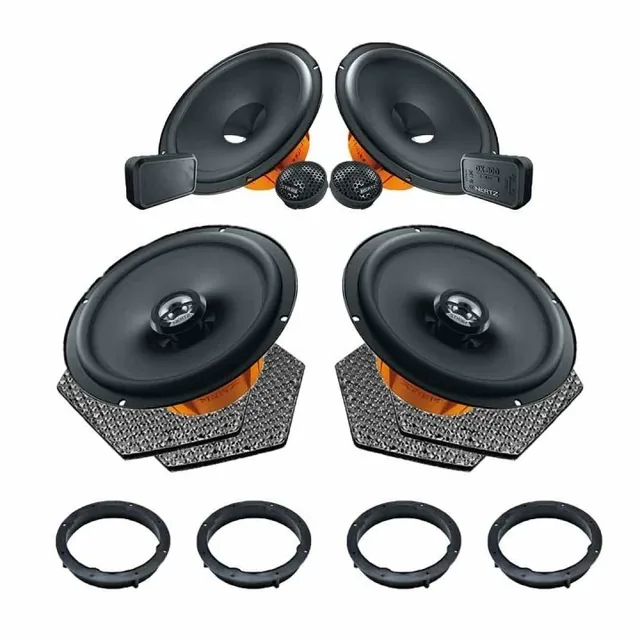 Pachet difuzoare auto Hertz Dieci dedicat Seat Ibiza 2017-, RMS 80W, imagine produs