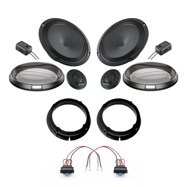 Pachet difuzoare auto Audison Prima dedicat usi fata Audi A2 2000-2005, RMS 100 W, imagine produs