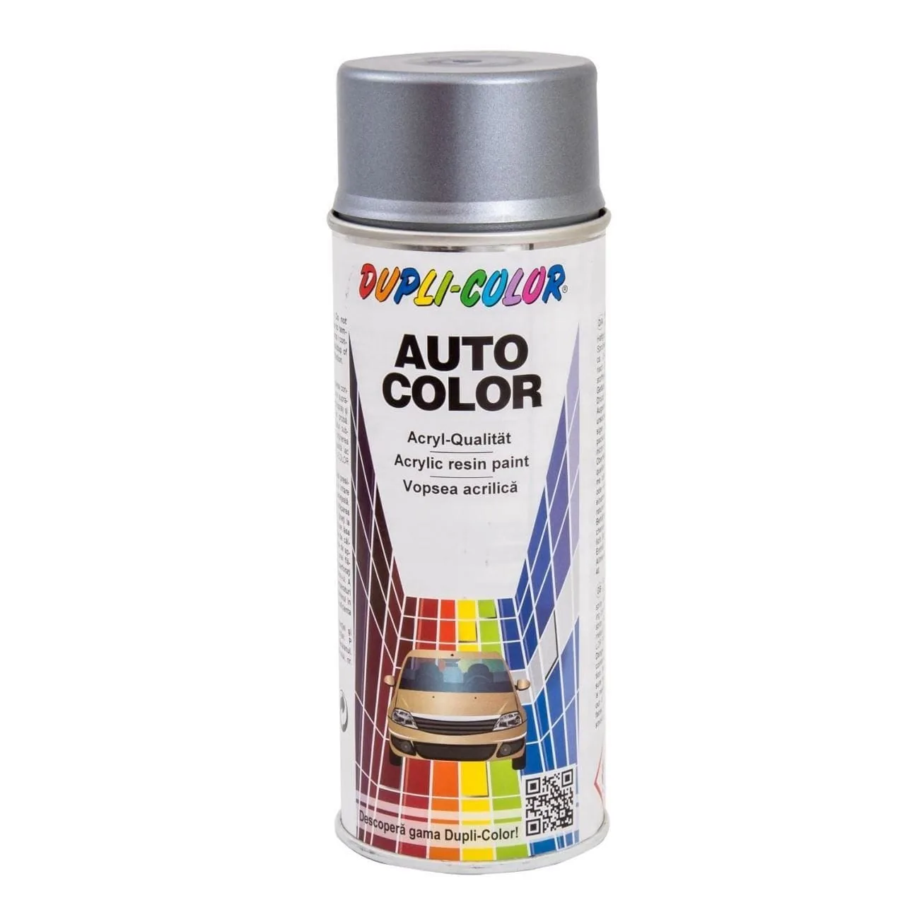 Vopsea Spray Auto Metalizata Dupli-Color Dacia Gri Cuart, imagine produs