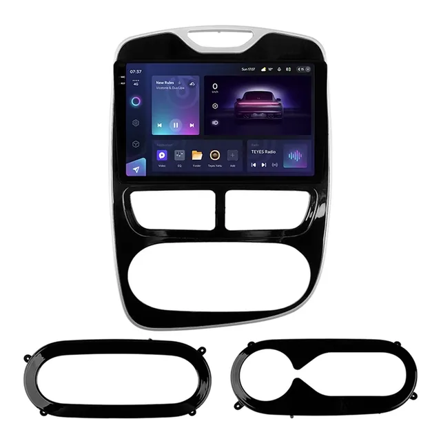 Navigatie Auto Teyes CC3 2K 360° Renault Clio 4 2012-2015 6+128GB 10.36" QLED Octa-core 2Ghz, Android 4G Bluetooth 5.1 DSP, imagine produs