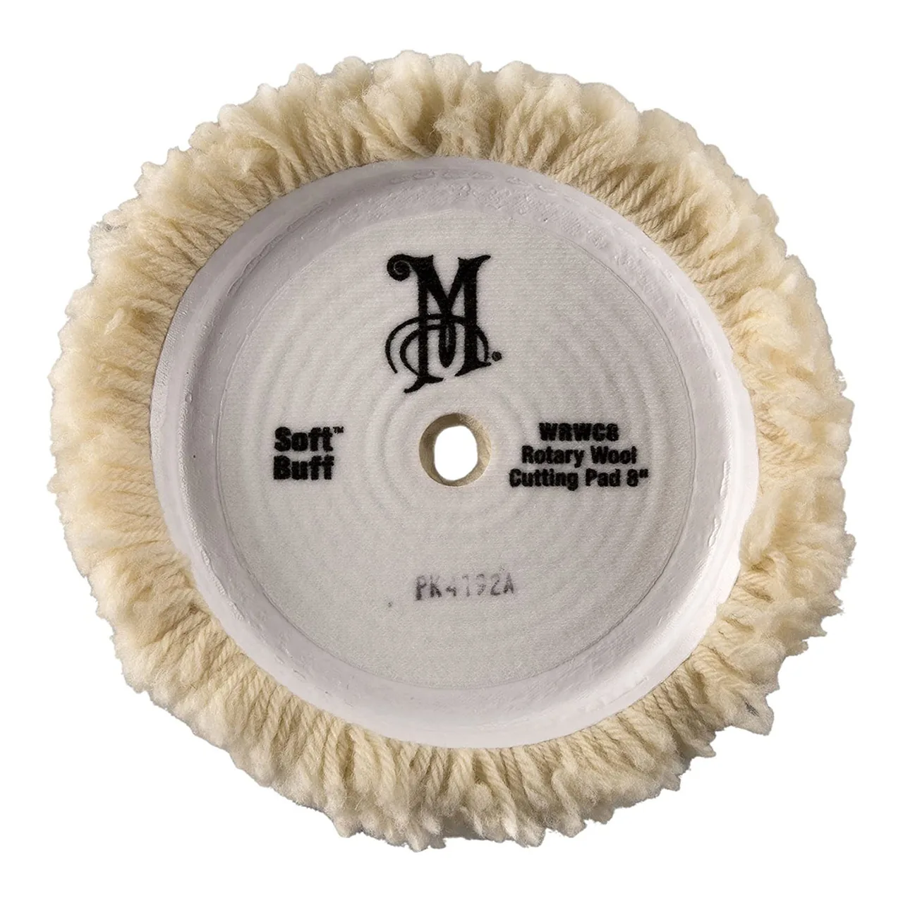 Blana de oaie pentru polishat cu masina rotativa - Soft Buff Rotary Wool Pad 8" Meguiar's WRWC8, imagine produs