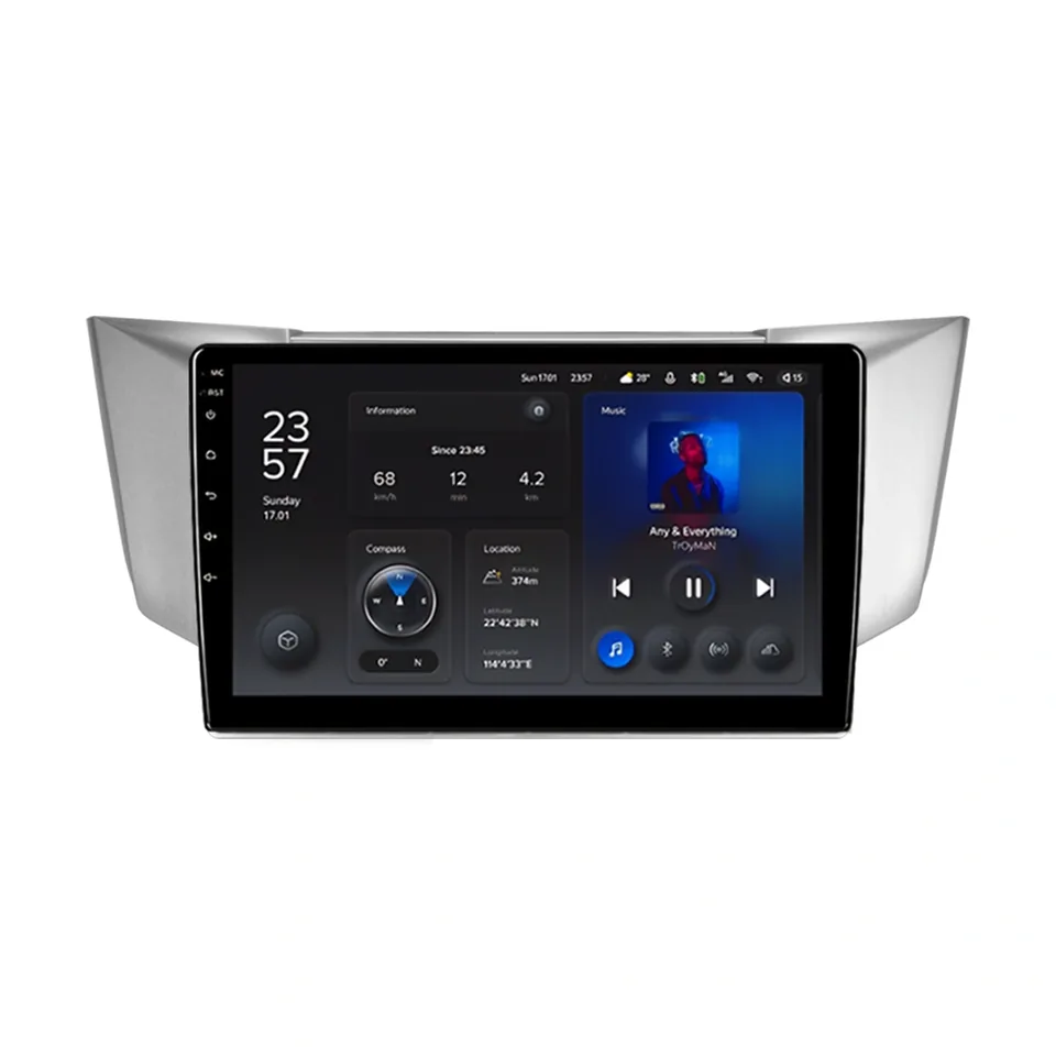 Navigatie Auto MOSS M2 Lexus RX 2003-2023 4+64GB 9" IPS Octa-core 1.6Ghz, Android 4G Bluetooth 5.1 DSP, imagine produs
