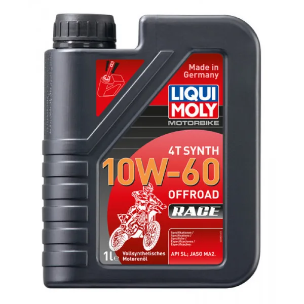 Ulei motor Liqui Moly Motorbike 4T 10W-60 Offroad Race 1L, imagine produs