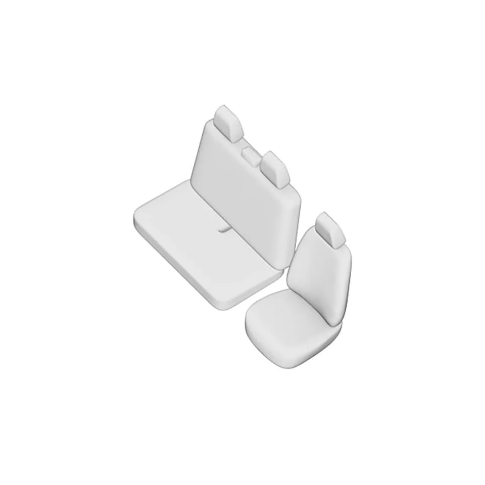 Huse auto dedicate Umbrella pentru Renault Trafic (2004-2014), imagine produs