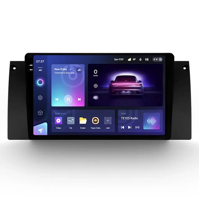 Navigatie Auto Teyes CC3 2K 360° BMW X5 E53 1999-2006 6+128GB 9.5" QLED Octa-core 2Ghz, Android 4G Bluetooth 5.1 DSP, imagine produs
