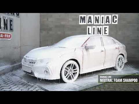 Spuma activa cu ph neutru foarte concentrata MANIAC NEUTRAL FOAM SHAMPOO DUAL 1L, imagine produs