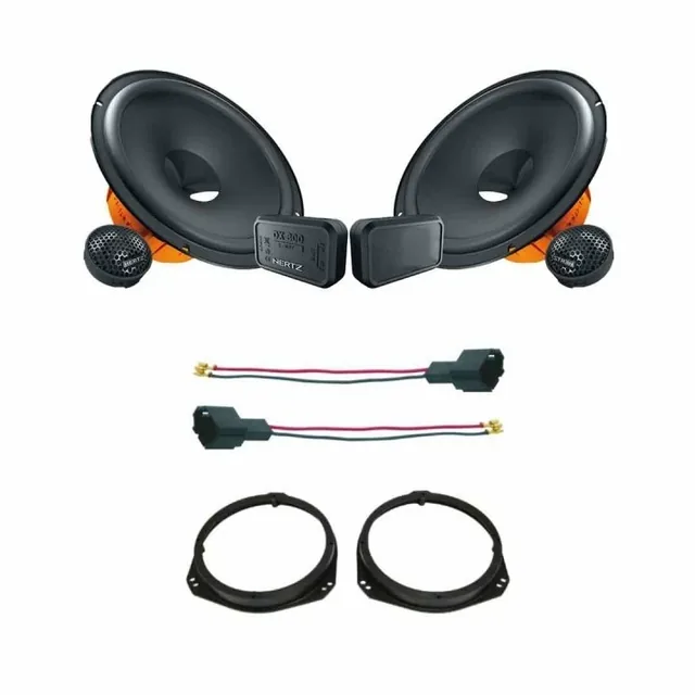 Pachet difuzoare auto Hertz Dieci dedicat usi fata Opel Corsa E 2014-2019, RMS 80W, imagine produs