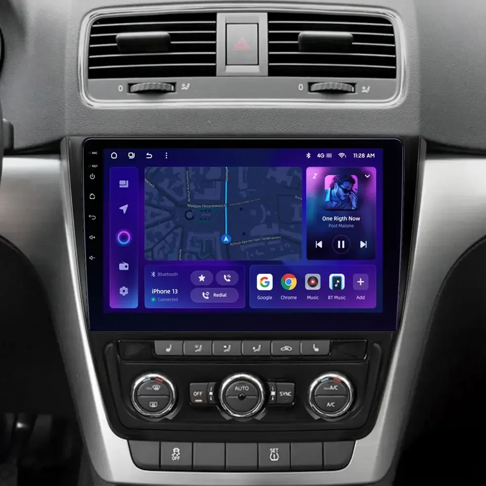 Navigatie Auto MOSS M2 Skoda Yeti 2014-2017 4+32GB 10" IPS Octa-core 1.6Ghz, Android 4G Bluetooth 5.1 DSP - Varianta A, imagine produs