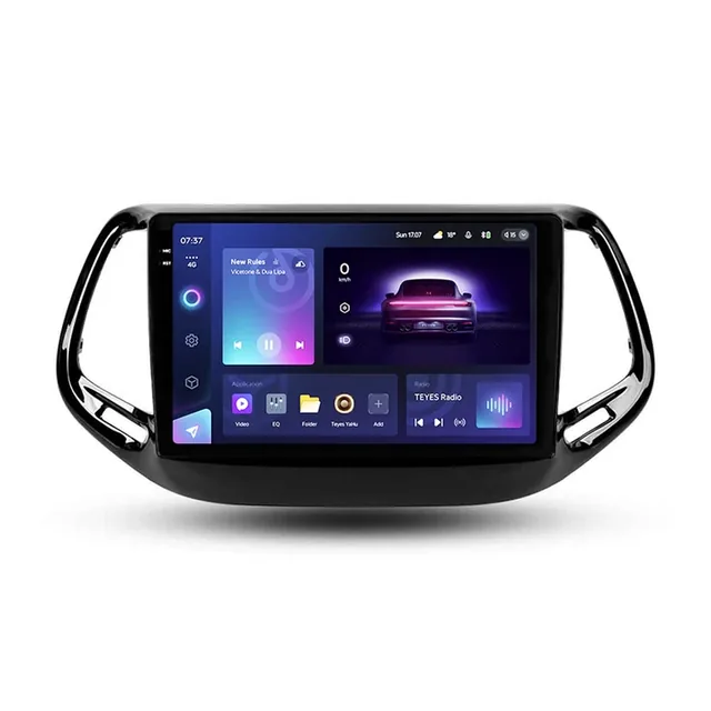 Navigatie Auto Teyes CC3 2K 360° Jeep Compass 2 2016-2018 6+128GB 10.36" QLED Octa-core 2Ghz, Android 4G Bluetooth 5.1 DSP, imagine produs