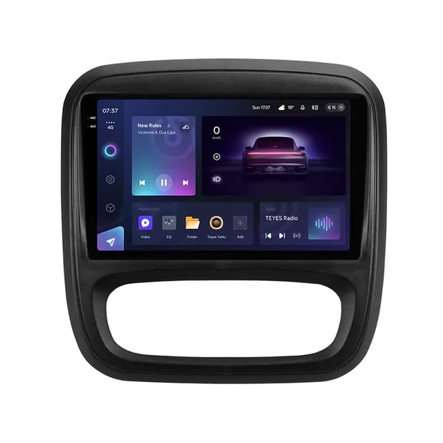 Navigatie Auto Teyes CC3 2K 360° Renault Trafic 3 2014-2021 6+128GB 9.5" QLED Octa-core 2Ghz, Android 4G Bluetooth 5.1 DSP, imagine produs