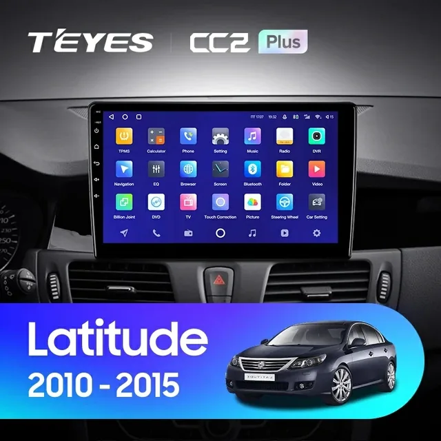 Navigatie Auto Teyes CC3L Renault Latitude 1 2010-2015 4+32GB 10.2" IPS Octa-core 1.6Ghz, Android 4G Bluetooth 5.1 DSP, imagine produs