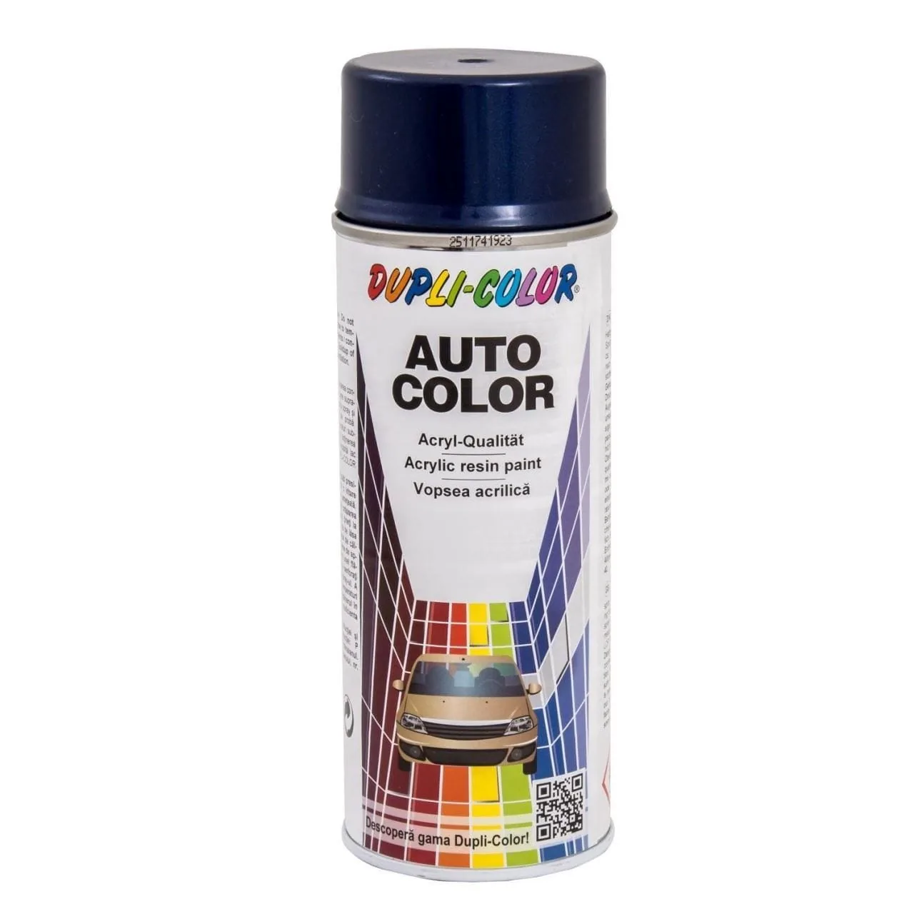 Vopsea Spray Auto Metalizata Dupli-Color Dacia Albastru Spectral, imagine produs