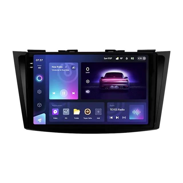 Navigatie Auto Teyes CC3 2K 360° Suzuki Swift 4 2011-2017 6+128GB 9.5" QLED Octa-core 2Ghz, Android 4G Bluetooth 5.1 DSP, imagine produs