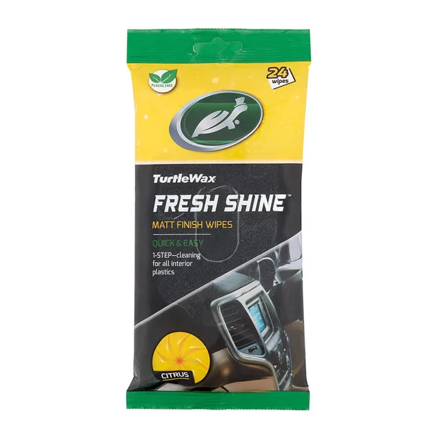 Servetele Umede Bord Efect Mat Citrus 24 Buc Turtle Wax, imagine produs
