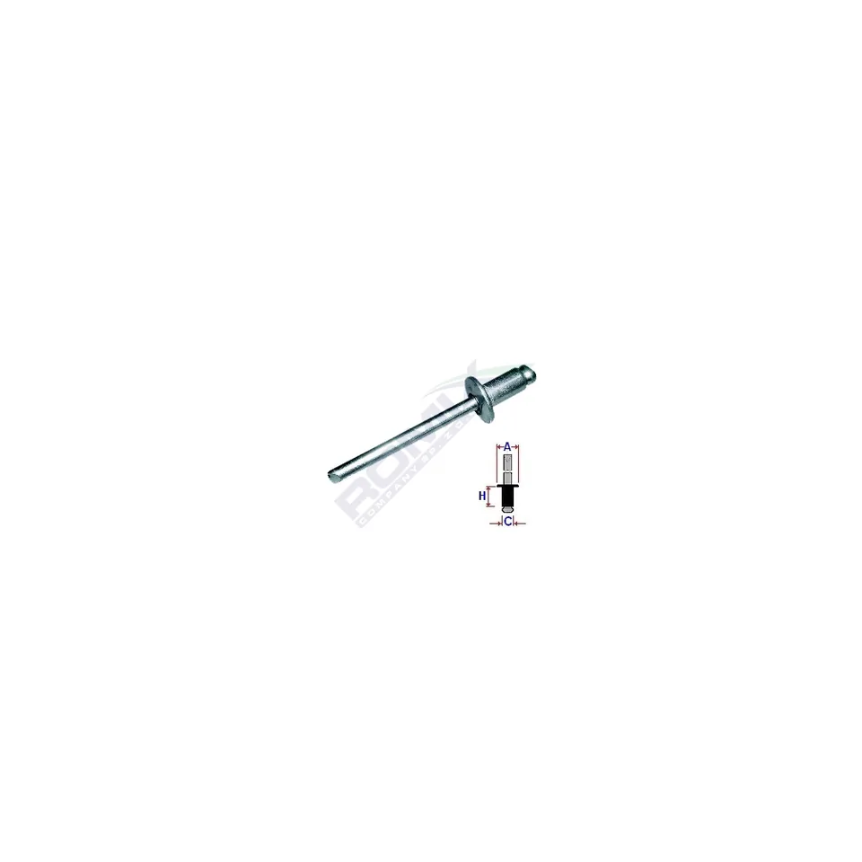 Popnit 6.3X12.2Mm Set 10 Buc, imagine produs