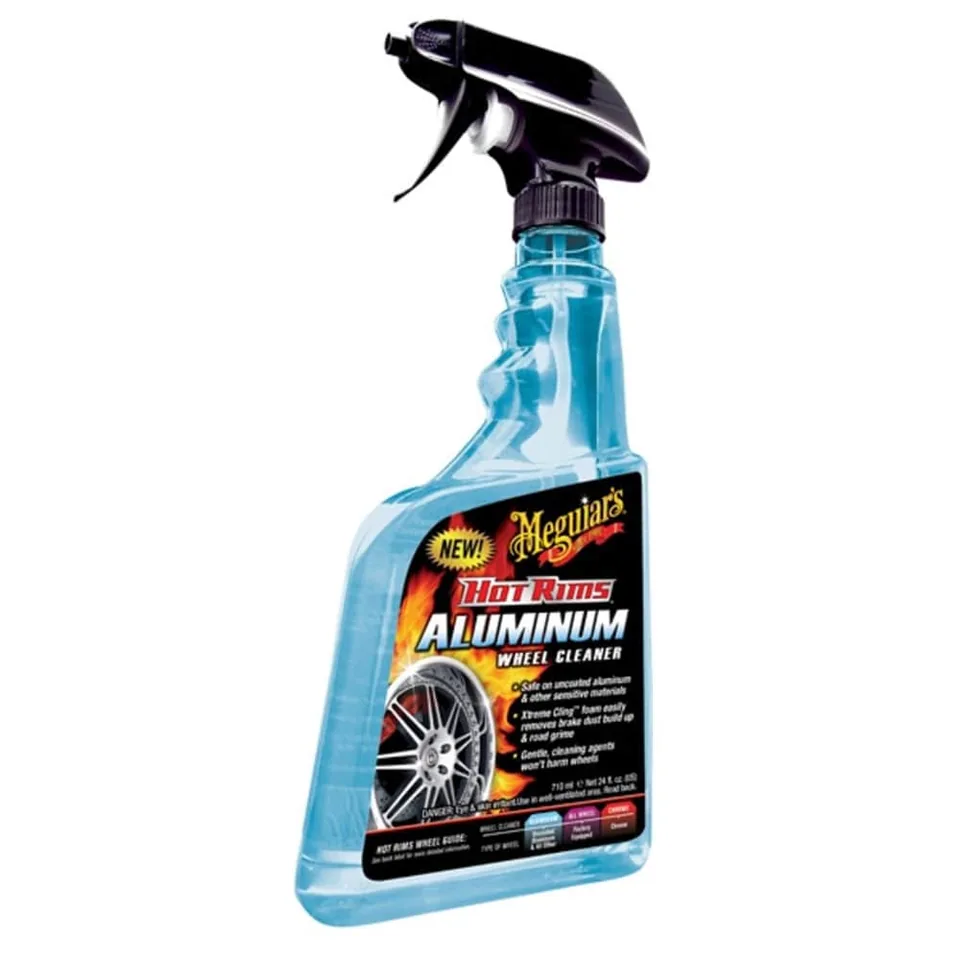 Solutie curatare jante aluminiu Hot Rims Aluminium Wheel Cleaner Meguiar's, 709ml, imagine produs