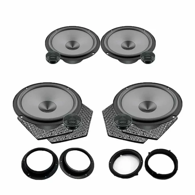 Pachet difuzoare auto Hertz Uno dedicat Seat Tarraco 2018-, RMS 75W, imagine produs