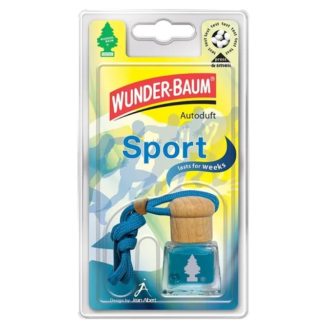 Odorizant Auto Sticluta Wunder-Baum Sport, imagine produs