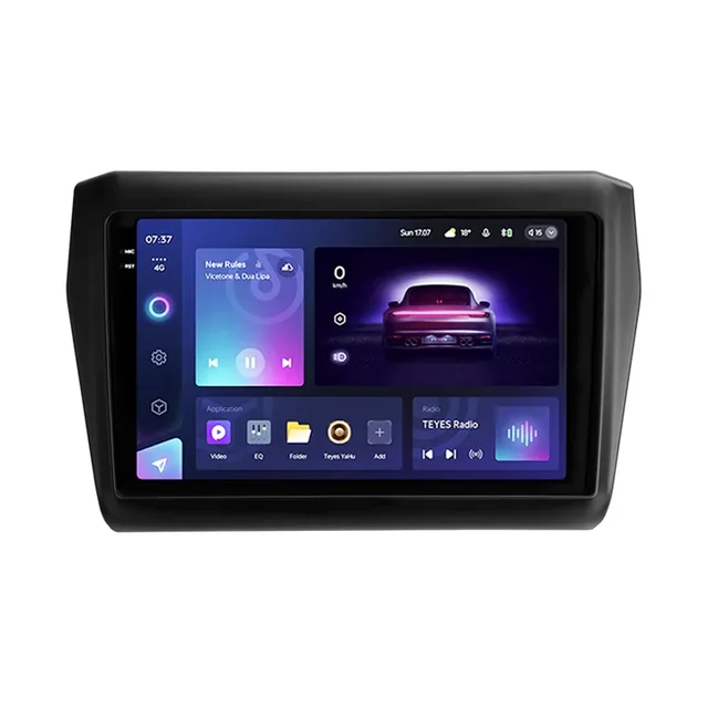 Navigatie Auto Teyes CC3 2K 360° Suzuki Swift 5 2016-2020 6+128GB 9.5" QLED Octa-core 2Ghz, Android 4G Bluetooth 5.1 DSP, imagine produs