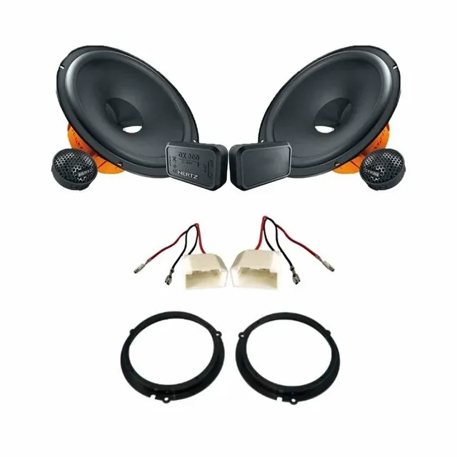 Pachet difuzoare auto Hertz Dieci dedicat usi fata Ford Fiesta 2017-, RMS 80W, imagine produs