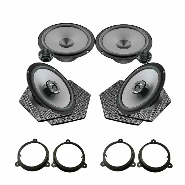 Pachet difuzoare auto Hertz Uno dedicat Renault Clio 2019-, RMS 75W, imagine produs