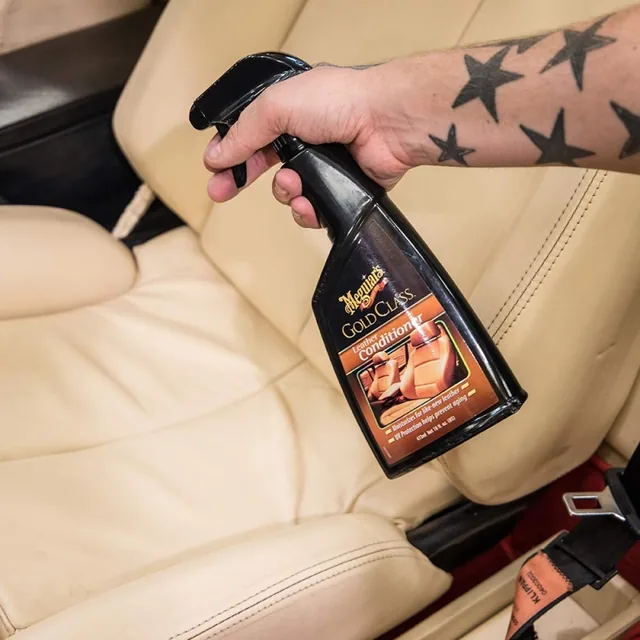 Solutie hidratare piele Meguiar's Gold Class Leather Conditioner, 473ml, imagine produs
