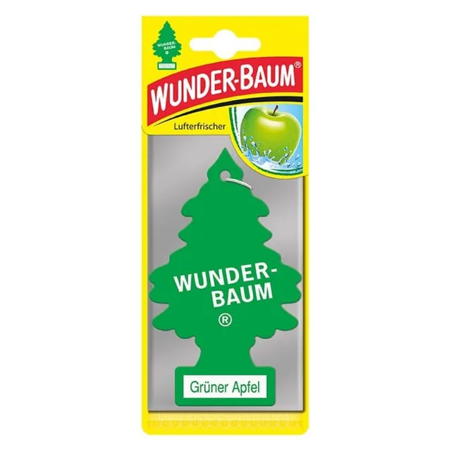 Odorizant Auto Bradut Wunder-Baum Gruner Apfel (Mar Verde), imagine produs